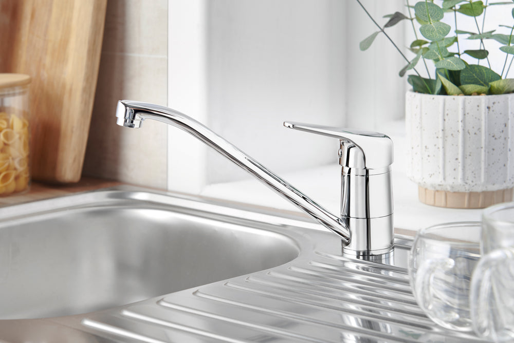 Adore Sink Mixer With Flexi Tails - Chrome