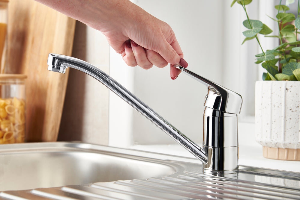 Adore Sink Mixer With Flexi Tails - Chrome
