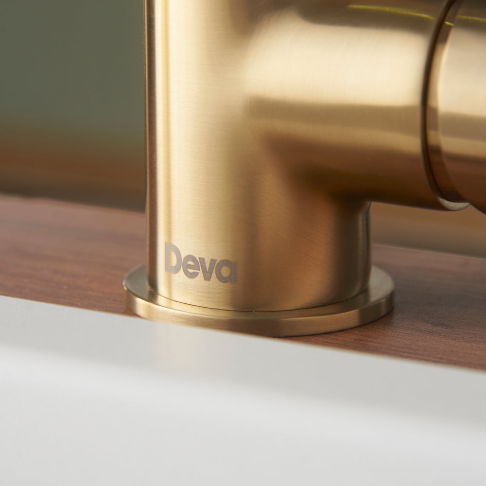Ashworth Kitchen Sink Tap - Brushed Brass