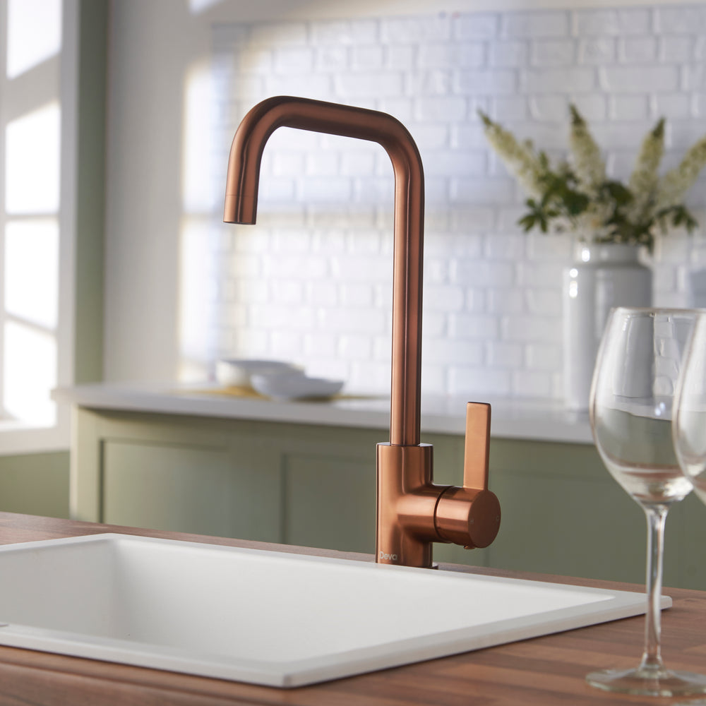 Ashworth Kitchen Sink Tap - Copper