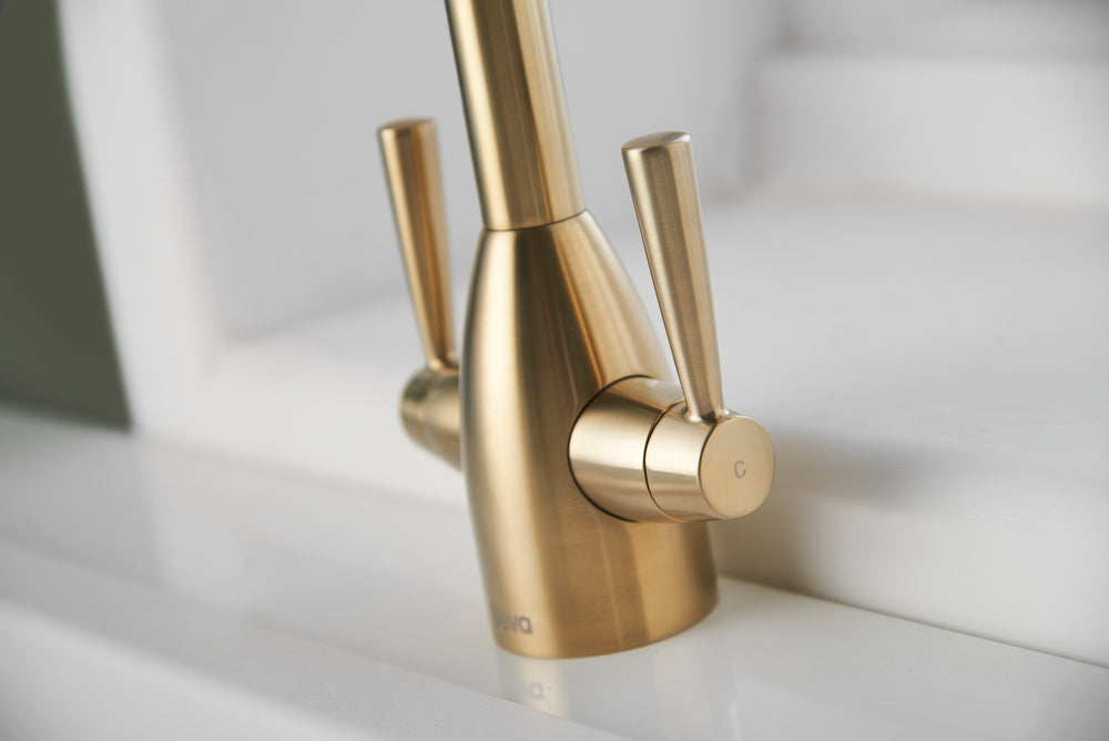 Carlow Kitchen Sink Tap - Brushed Brass