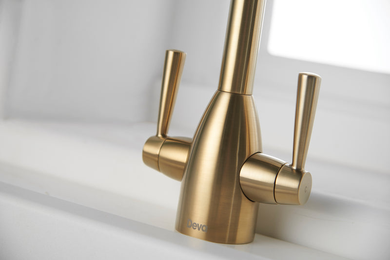 Carlow Kitchen Sink Tap - Brushed Brass