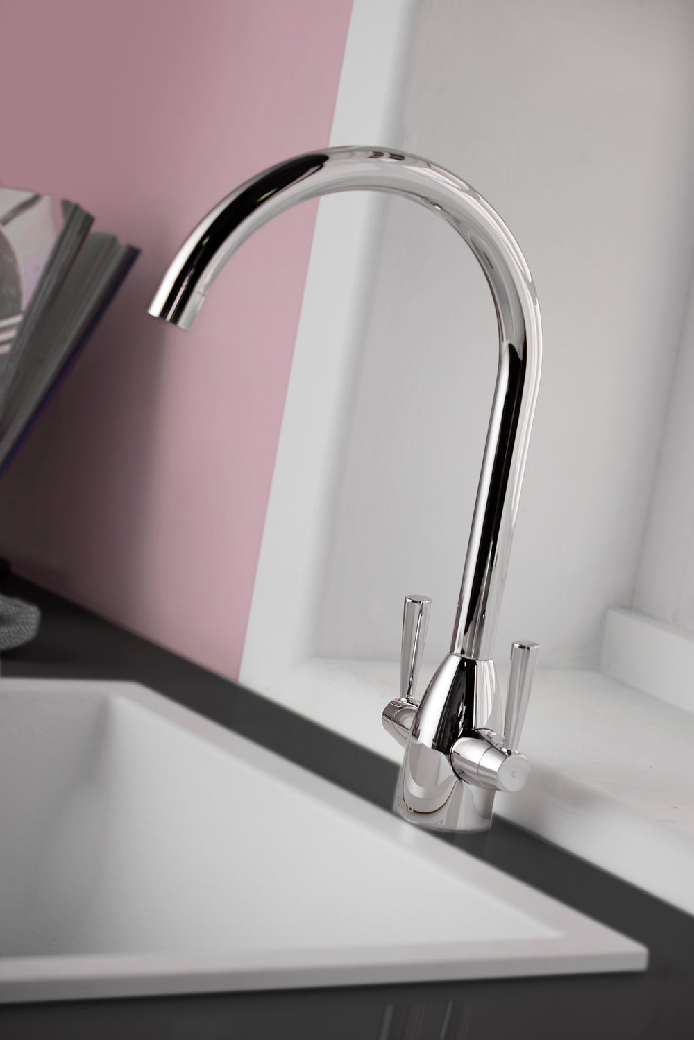 Carlow Kitchen Sink Tap - Chrome