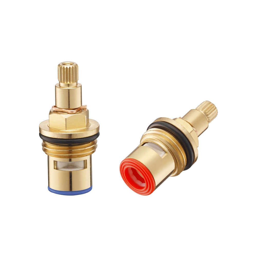 COMPACT 1/4 TURN CERAMIC DISC VALES 1/2â€ - HOT & COLD PAIR SUIT VITALITY RANGE
