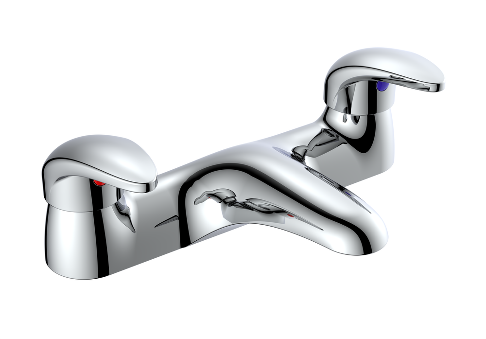 Clifden Bath Filler - Chrome