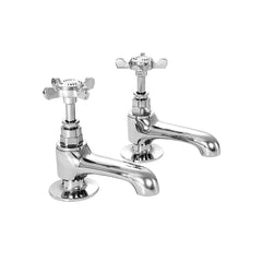 Coronation Basin Taps - Chrome