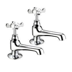 Coronation Basin Taps - Chrome