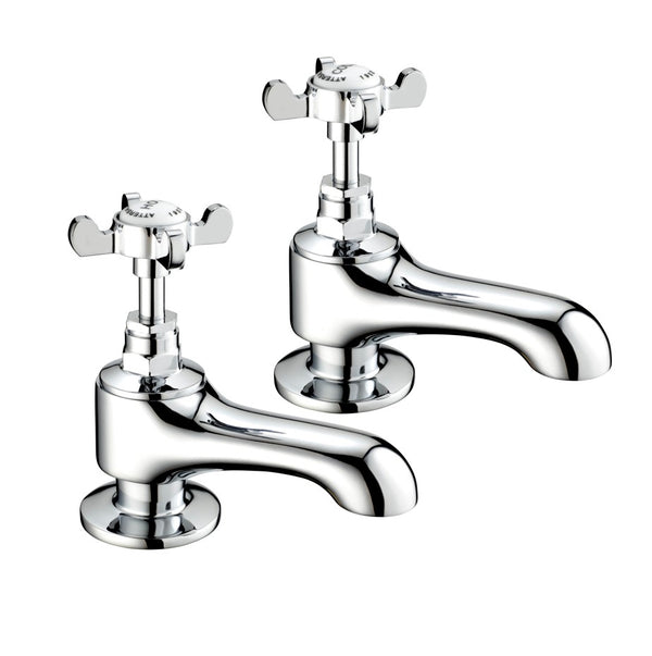 Coronation Bath Taps - Chrome