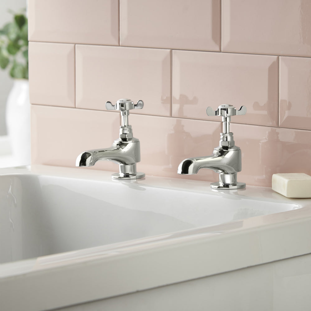 Coronation Bath Taps - Chrome