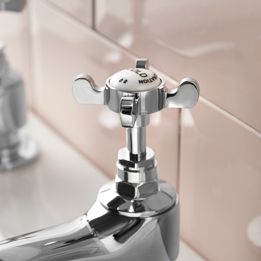 Coronation Bath Taps - Chrome