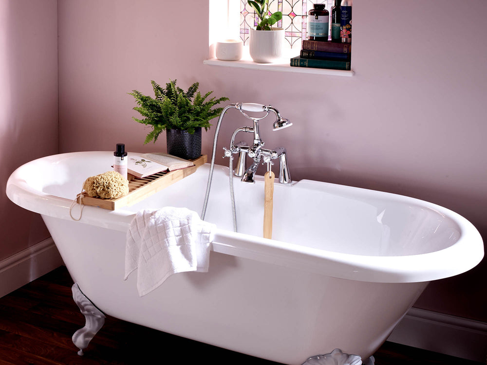 Coronation Bath Shower Mixer - Chrome