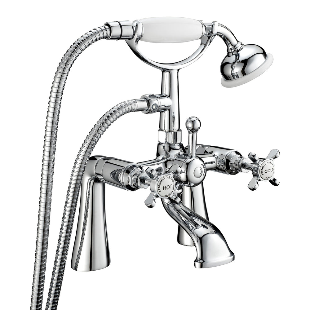 Coronation Bath Shower Mixer - Chrome
