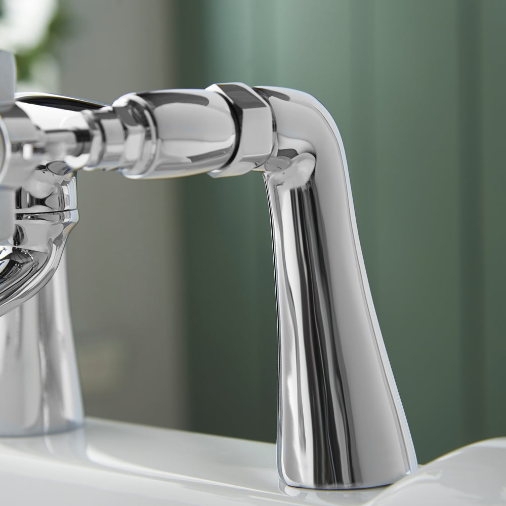 Coronation Bath FIller - Chrome