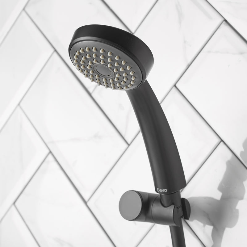 Ethos Bath Shower Mixer - Matte Black