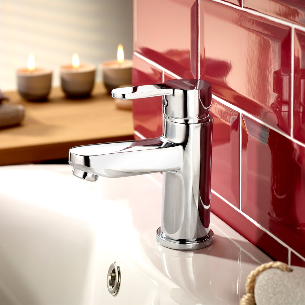 Ethos Mono Basin Mixer - Chrome