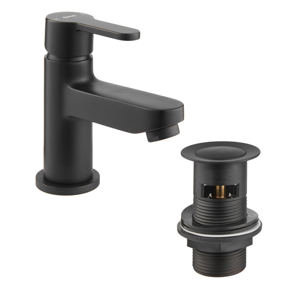 Ethos Mini Basin Mixer - Matte Black – Deva By Methven