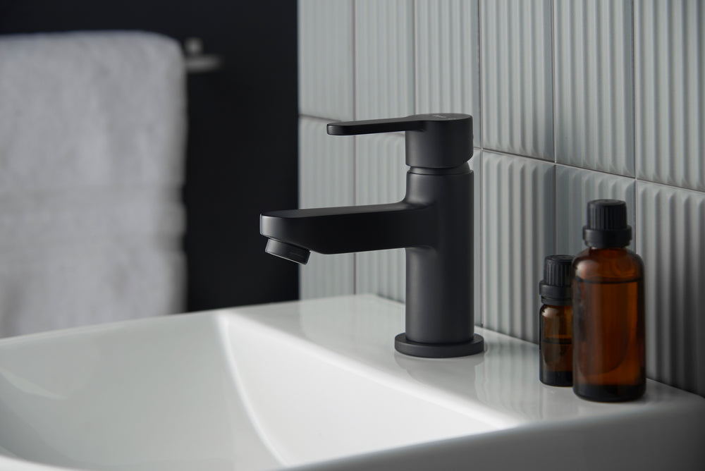 Ethos Mini Basin Mixer - Matte Black
