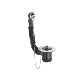1 1/2" Sink Waste With Overflow - Chrome