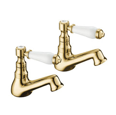 Georgian Basin Taps - Gold