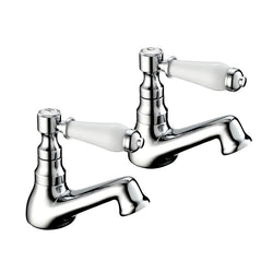 Georgian Basin Taps - Chrome