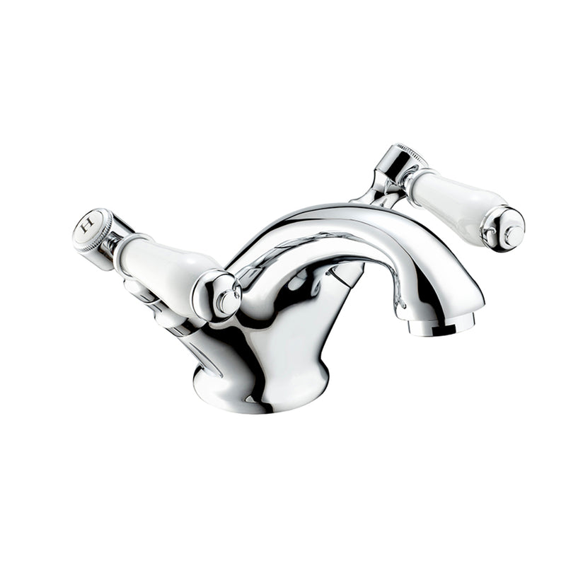 Georgian Mono Basin Mixer - Chrome