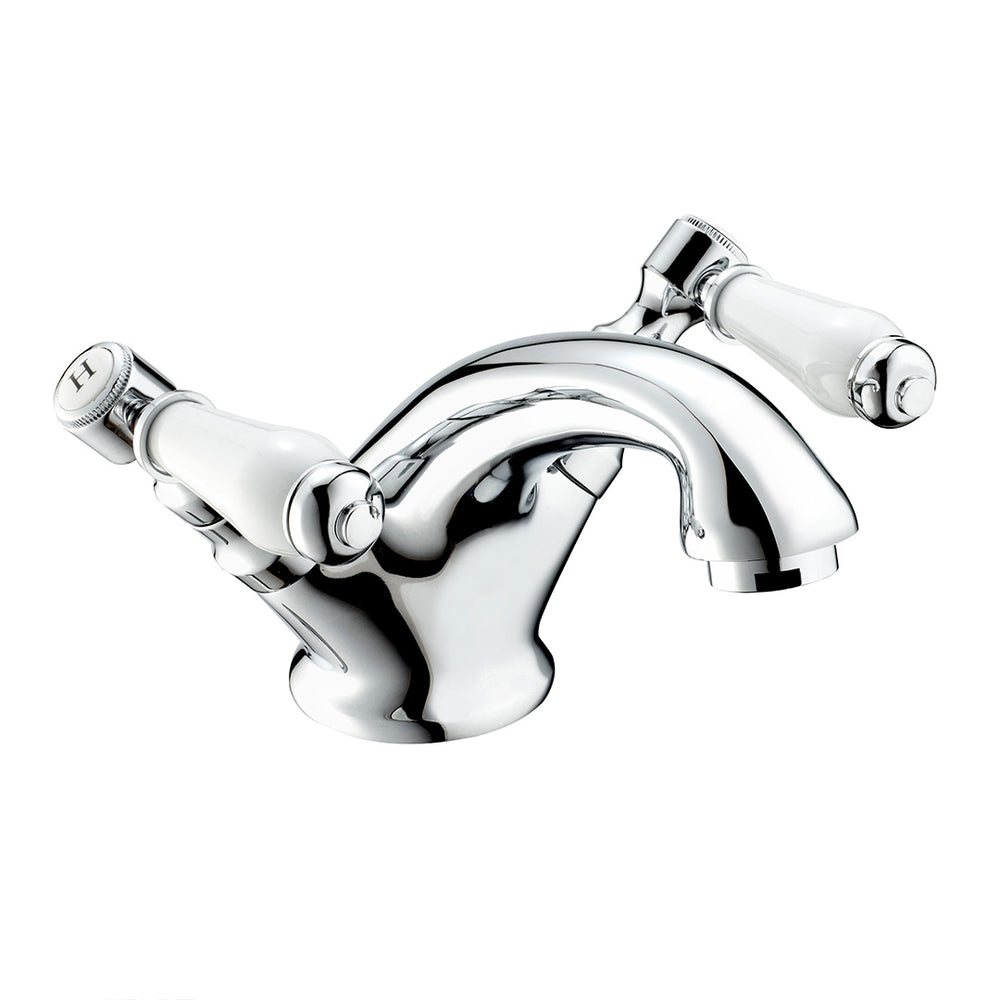 Georgian Mono Basin Mixer - Chrome