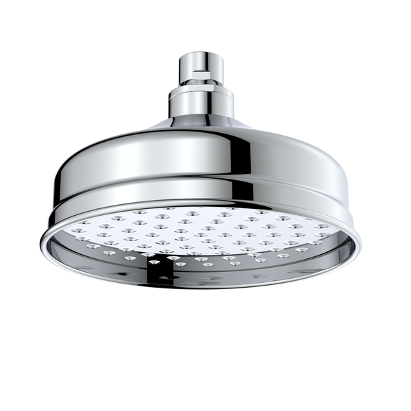 6" (151MM) TRADITIONAL SHOWER HEAD WITH SWIVEL JOINT