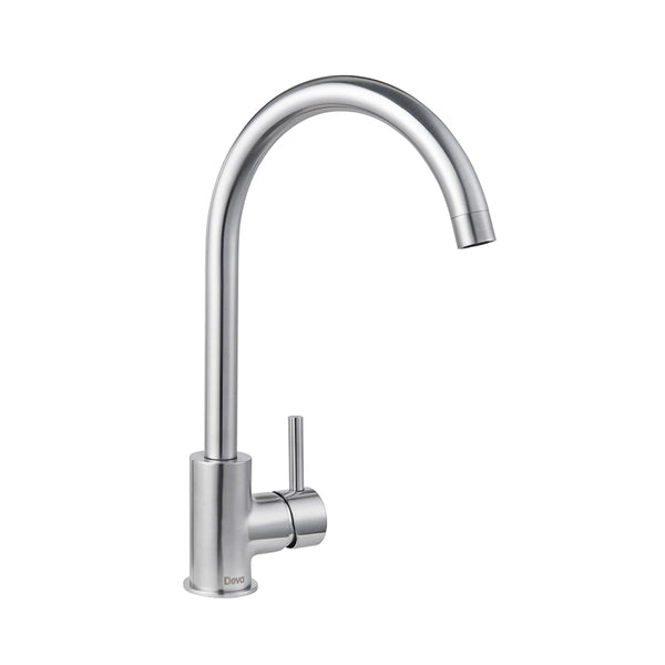 Indi Kitchen Sink Tap - Brushed Chrome