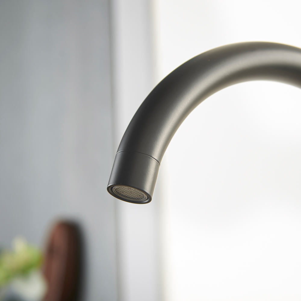 Indi Kitchen Sink Tap - Matte Black