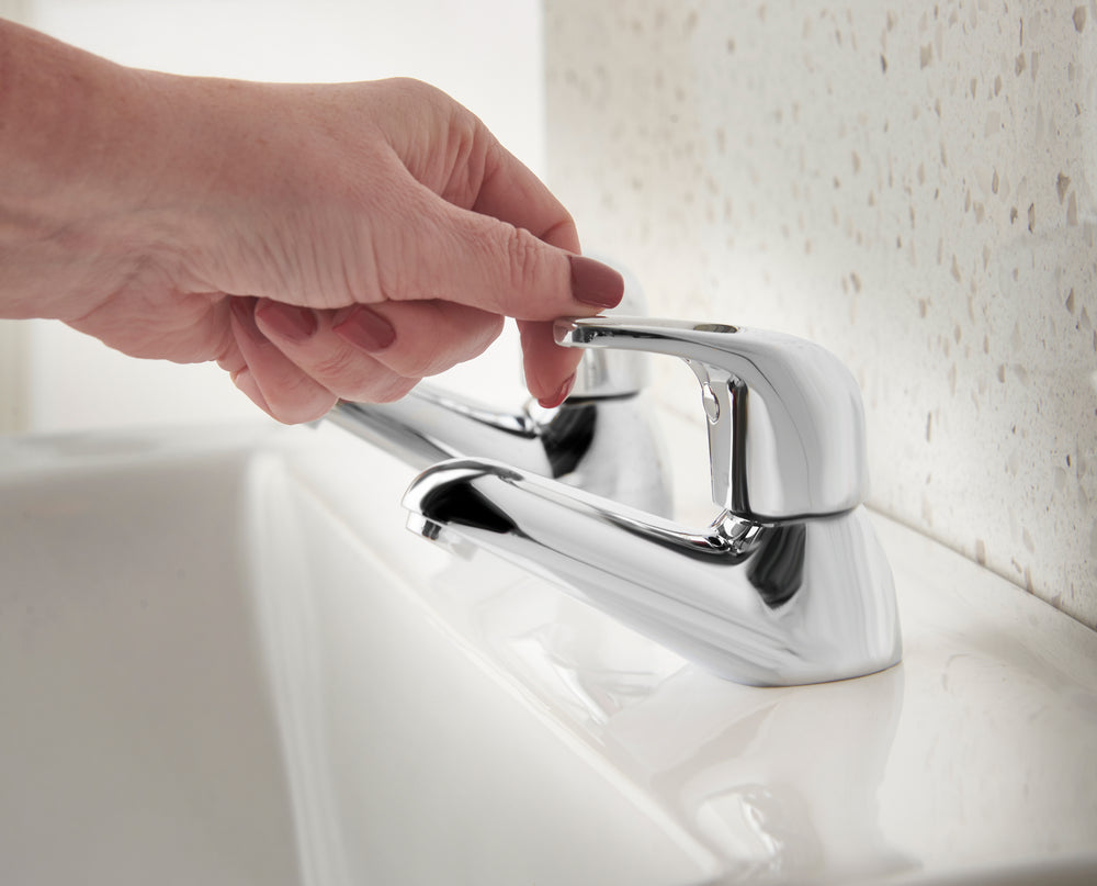 Lace Basin Taps - Chrome