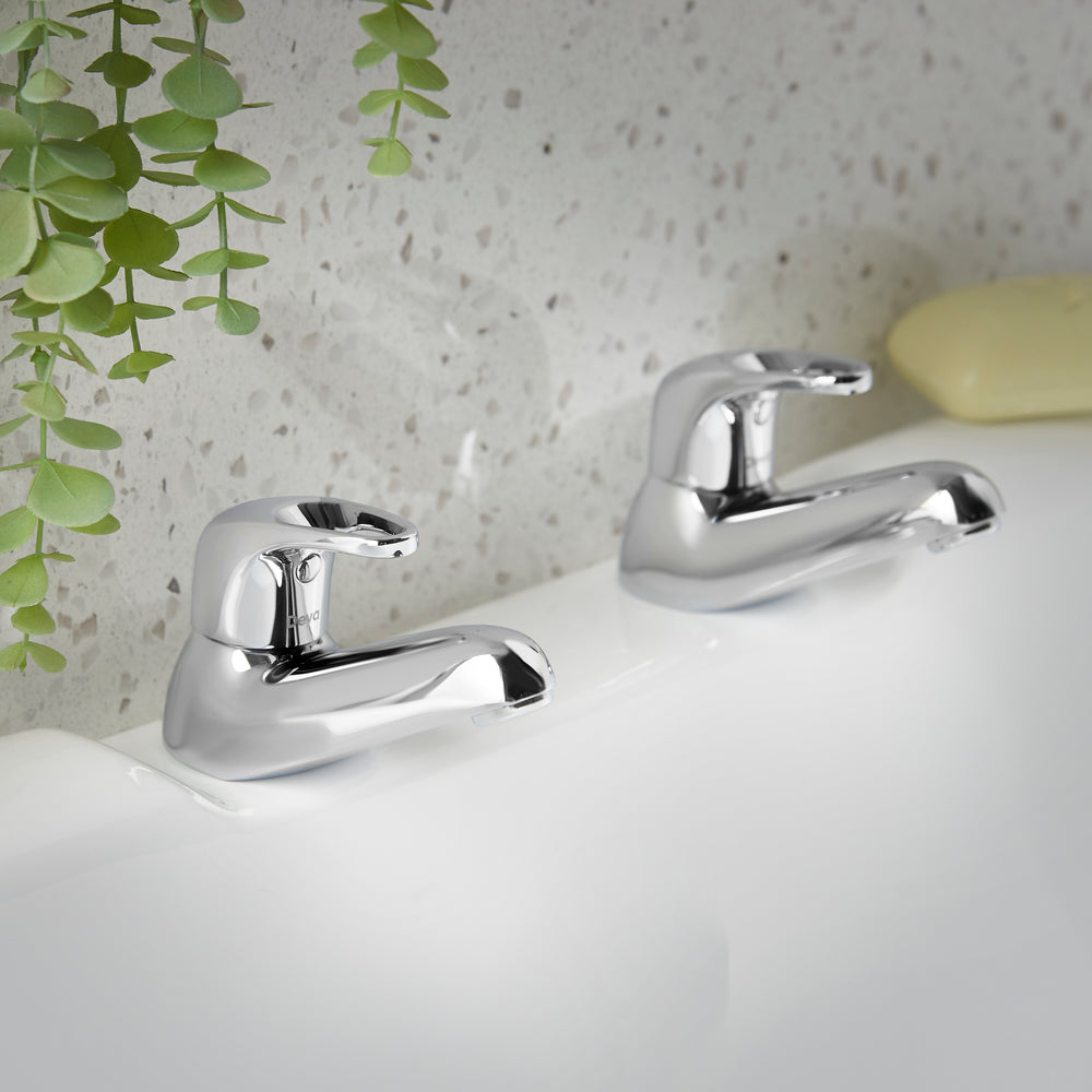 Lace Bath Taps - Chrome