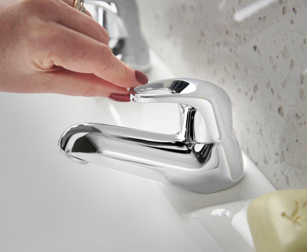 Lace Bath Taps - Chrome