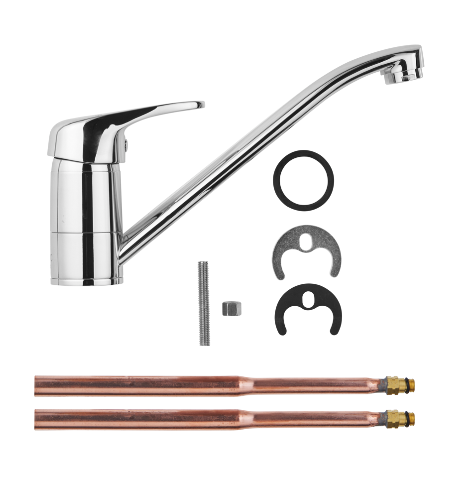 Lace Sink Mixer - Chrome