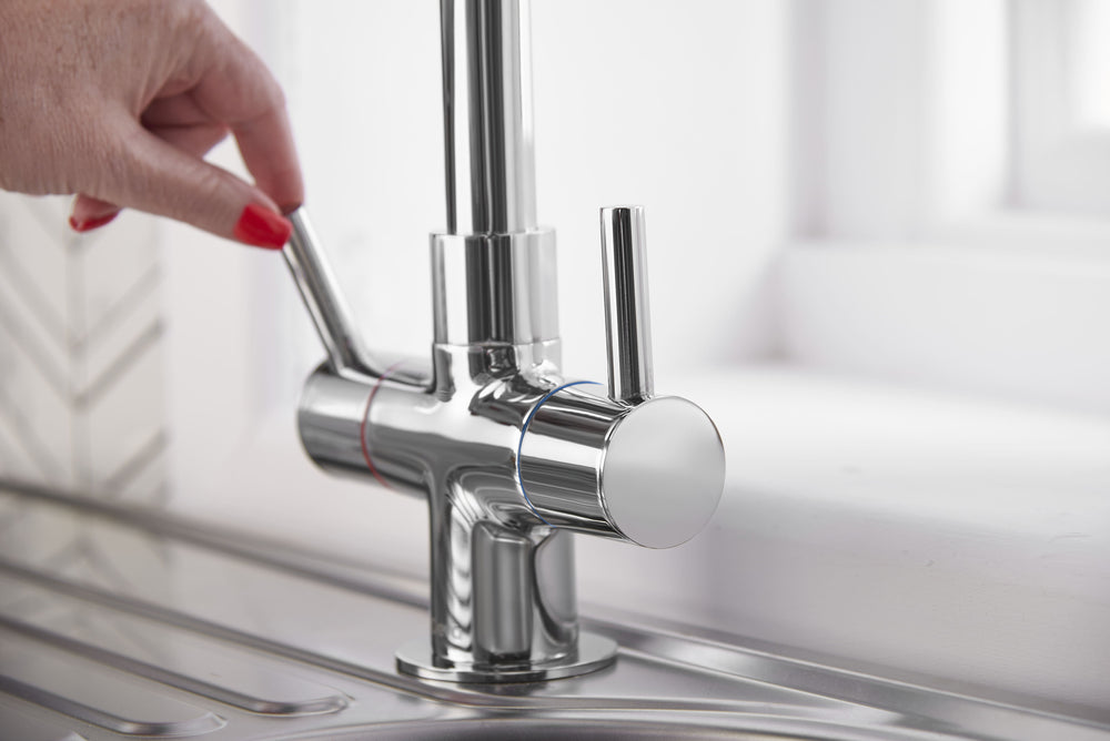 Metropolis Sink Mixer - Chrome