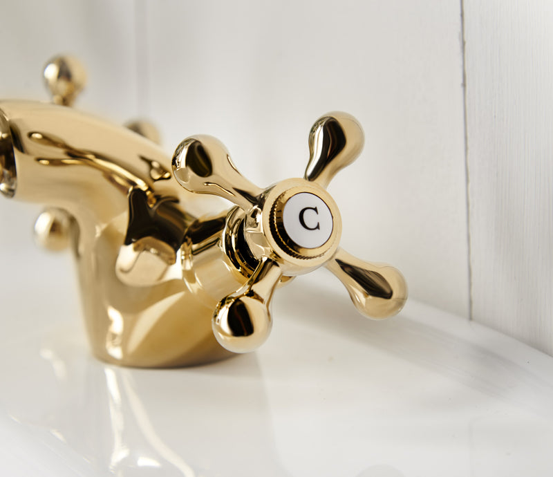 Tudor Bidet Mixer - Gold
