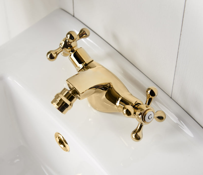 Tudor Bidet Mixer - Gold