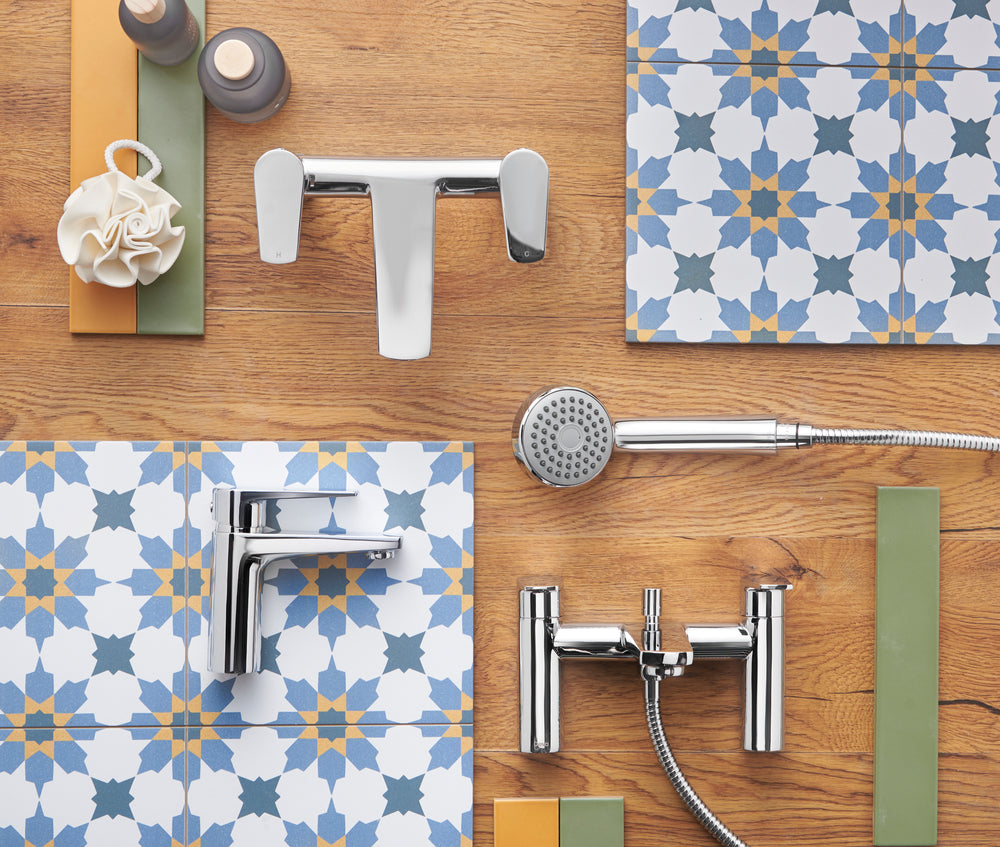 Moselle Bath Filler - Chrome