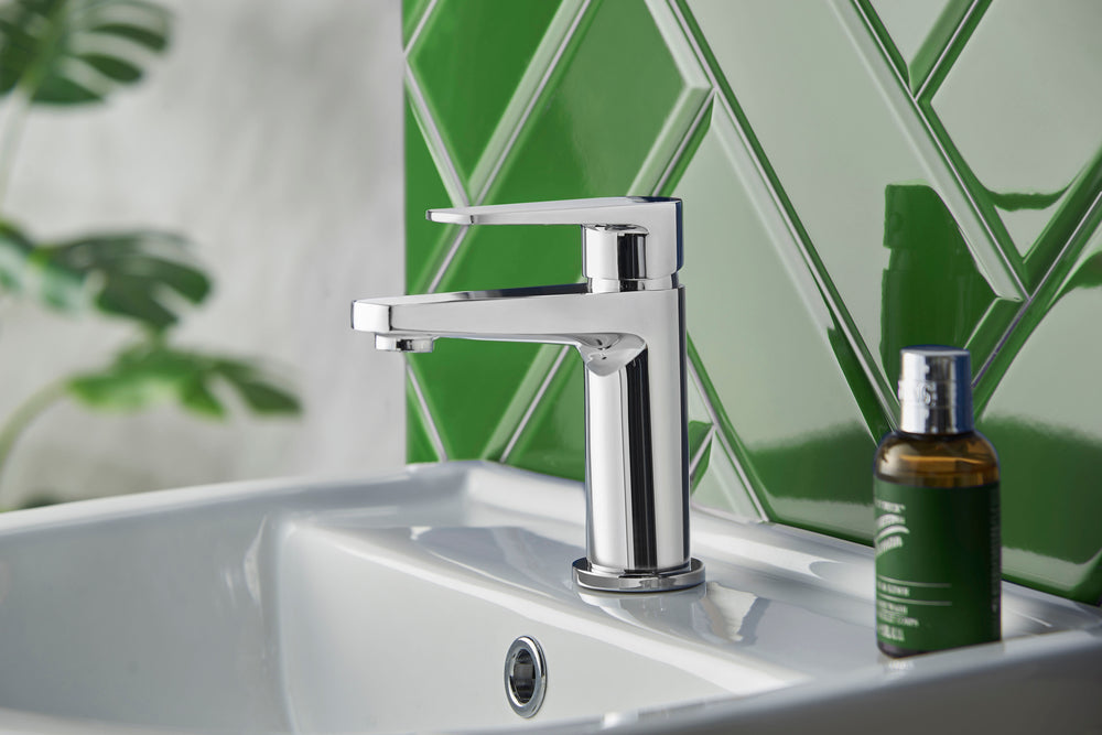 Moselle Basin Mixer With Waste - Chrome