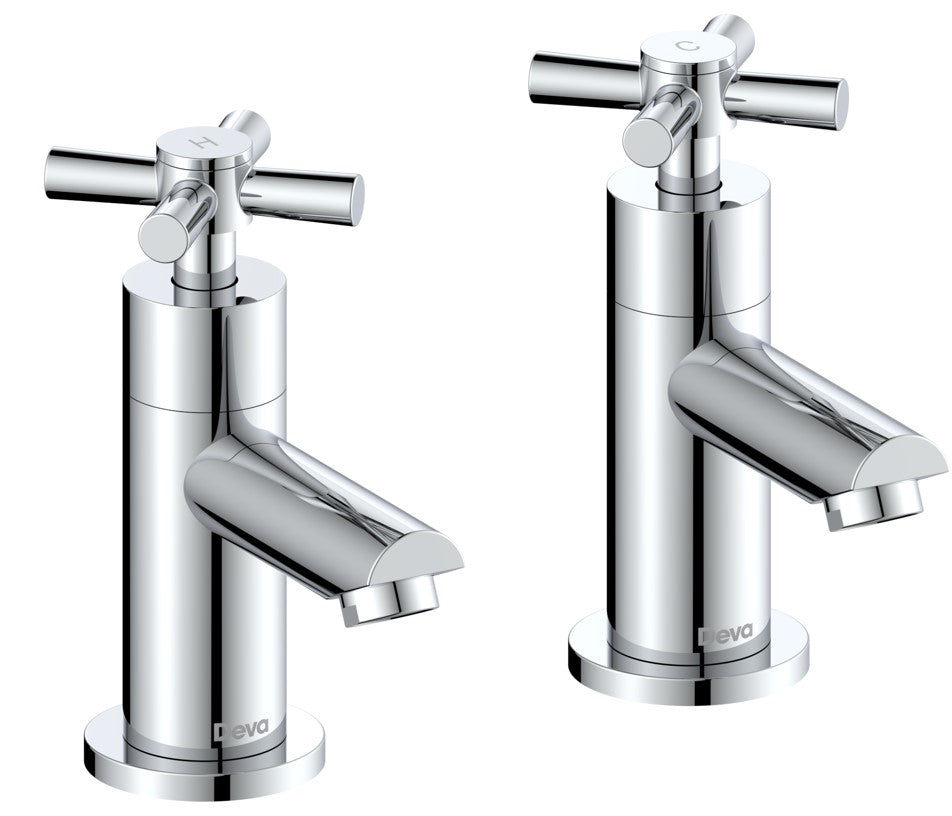 Motif Bath Taps - Chrome