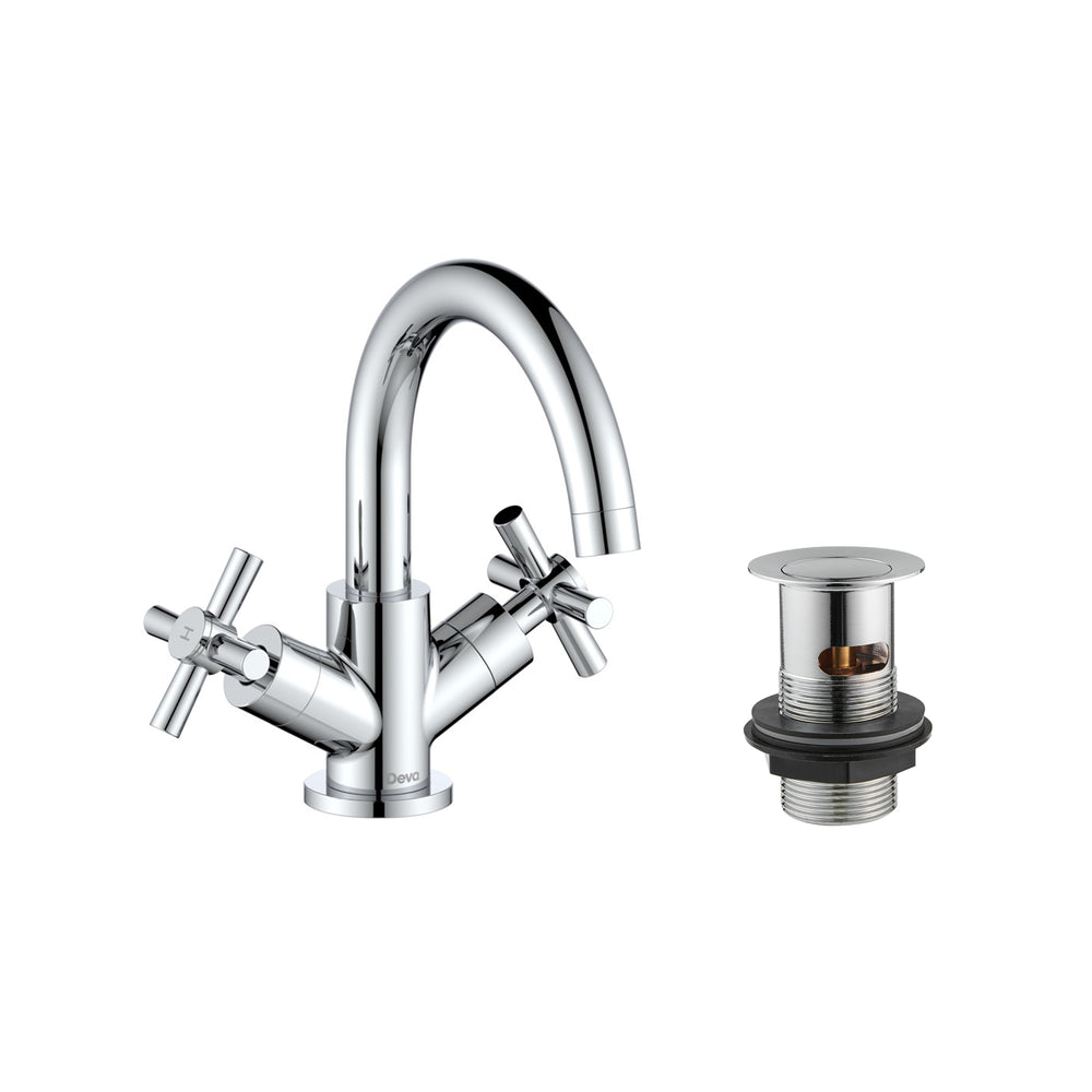 Motif Basin Mixer - Chrome