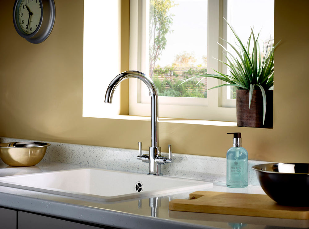 Nelson Kitchen Sink Tap 5 Litres Per Minute - Chrome