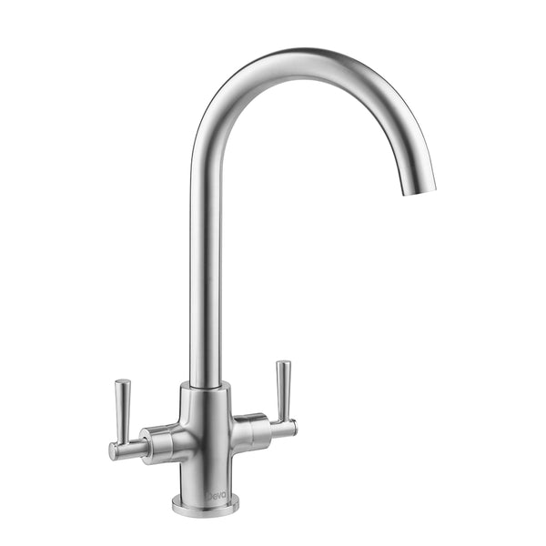 Nelson Kitchen Sink Tap - Brushed Chrome – Deva By Methven