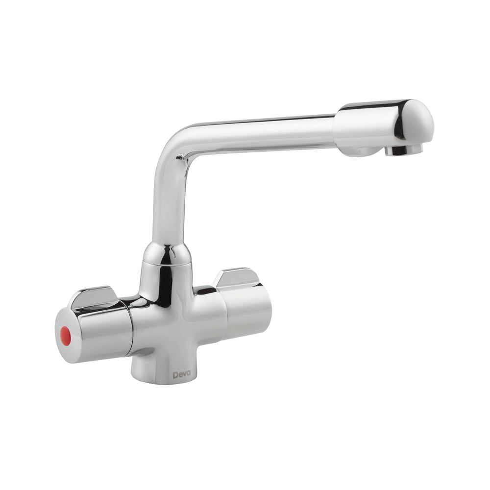 Puffin Sink Mixer - Chrome