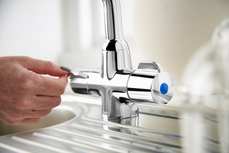 Puffin Sink Mixer - Chrome