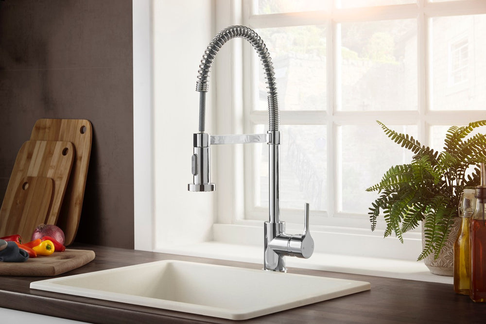 Slinky Mono Sink Mixer - Chrome
