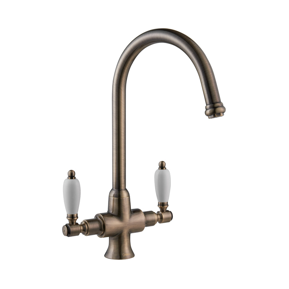 Georgian Kitchen Sink Tap - Bronze