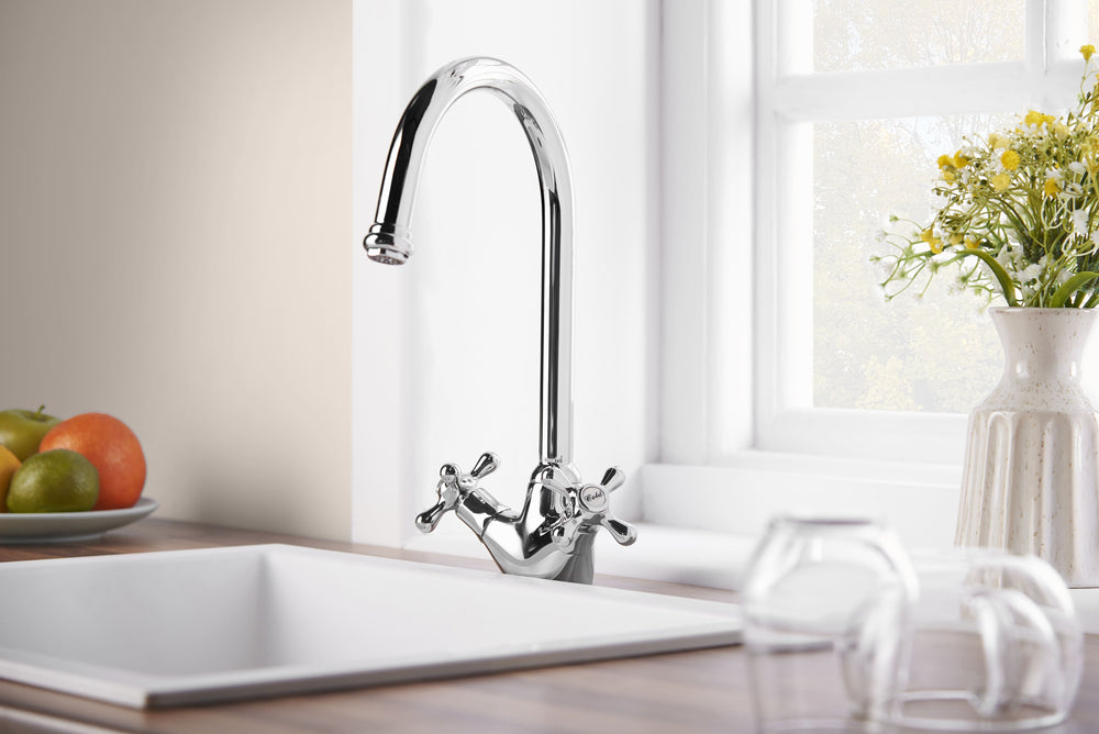 Venetian Kitchen Sink Tap - Chrome