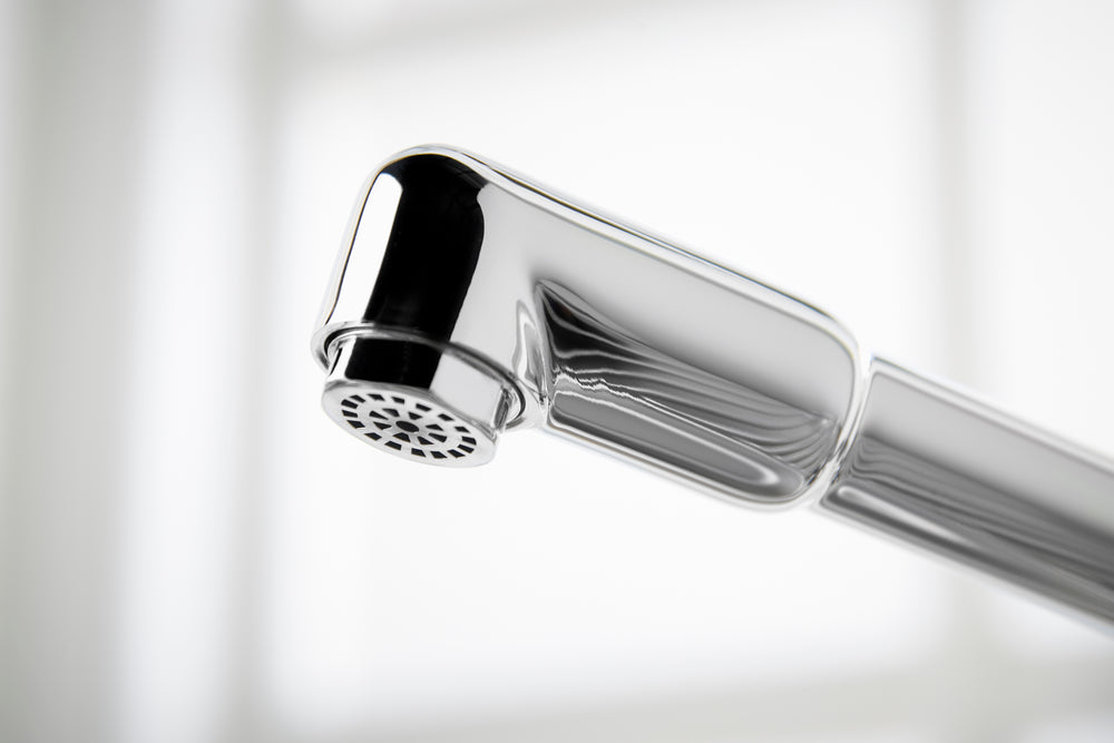 Sauris Sink Mixer With Flexi Tails - Chrome