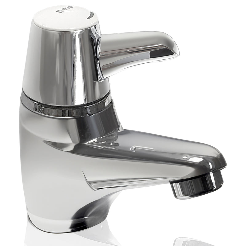 Thermostatic Sequential Lever Mono Basin Mixer - Chrome
