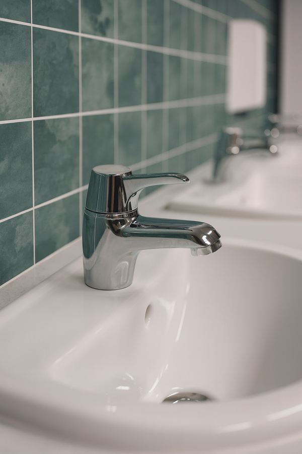 Thermostatic Sequential Lever Mono Basin Mixer - Chrome